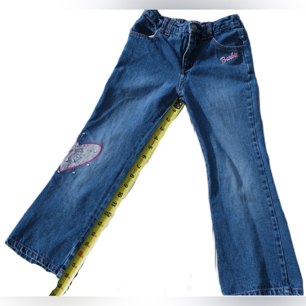 Vintage 2002 Barbie Avenue Blue Jeans with Rhinestone accents Girls Size 6 - Picture 13 of 13